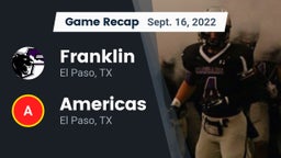 Recap: Franklin  vs. Americas  2022