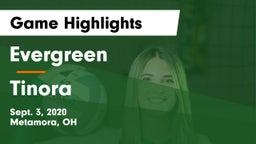 Evergreen  vs Tinora Game Highlights - Sept. 3, 2020