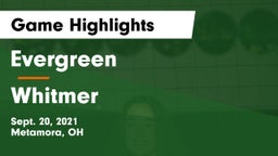 Evergreen  vs Whitmer  Game Highlights - Sept. 20, 2021