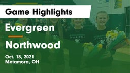 Evergreen  vs Northwood Game Highlights - Oct. 18, 2021