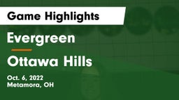 Evergreen  vs Ottawa Hills  Game Highlights - Oct. 6, 2022