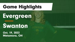 Evergreen  vs Swanton Game Highlights - Oct. 19, 2022