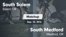 Matchup: South Salem High vs. South Medford  2016