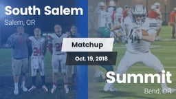 Matchup: South Salem High vs. Summit  2018