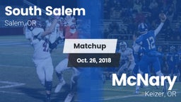 Matchup: South Salem High vs. McNary  2018