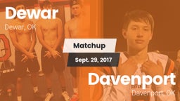 Matchup: Dewar  vs. Davenport  2017