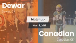 Matchup: Dewar  vs. Canadian  2017