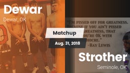 Matchup: Dewar  vs. Strother  2018