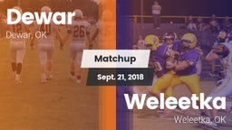 Matchup: Dewar  vs. Weleetka  2018