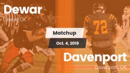 Matchup: Dewar  vs. Davenport  2019