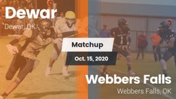 Matchup: Dewar  vs. Webbers Falls  2020