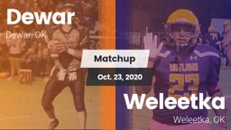 Matchup: Dewar  vs. Weleetka  2020