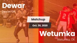 Matchup: Dewar  vs. Wetumka  2020