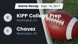 Recap: KIPP College Prep  vs. Chavez  2017