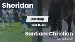 Matchup: Sheridan  vs. Santiam Christian  2017