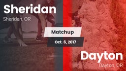 Matchup: Sheridan  vs. Dayton  2017