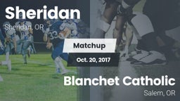 Matchup: Sheridan  vs. Blanchet Catholic  2017
