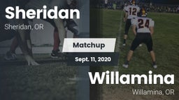 Matchup: Sheridan  vs. Willamina  2020
