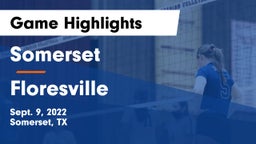 Somerset  vs Floresville  Game Highlights - Sept. 9, 2022