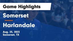 Somerset  vs Harlandale  Game Highlights - Aug. 25, 2023