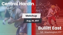 Matchup: Central Hardin High vs. Bullitt East  2017