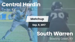 Matchup: Central Hardin High vs. South Warren  2017