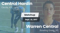 Matchup: Central Hardin High vs. Warren Central  2017