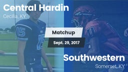 Matchup: Central Hardin High vs. Southwestern  2017