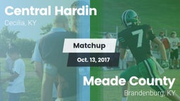 Matchup: Central Hardin High vs. Meade County  2017