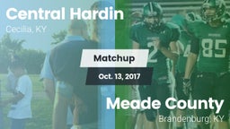 Matchup: Central Hardin High vs. Meade County  2017