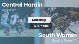 Matchup: Central Hardin High vs. South Warren  2018