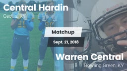Matchup: Central Hardin High vs. Warren Central  2018