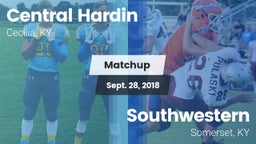 Matchup: Central Hardin High vs. Southwestern  2018