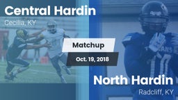 Matchup: Central Hardin High vs. North Hardin  2018