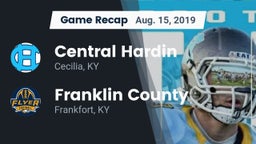 Recap: Central Hardin  vs. Franklin County  2019