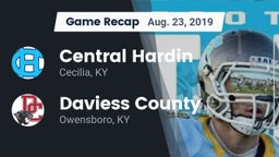 Recap: Central Hardin  vs. Daviess County  2019