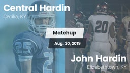 Matchup: Central Hardin High vs. John Hardin  2019