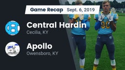Recap: Central Hardin  vs. Apollo  2019