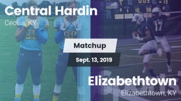 Matchup: Central Hardin High vs. Elizabethtown  2019