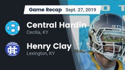 Recap: Central Hardin  vs. Henry Clay  2019