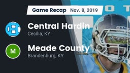 Recap: Central Hardin  vs. Meade County  2019