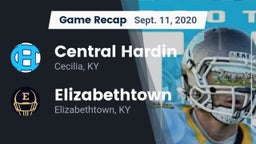 Recap: Central Hardin  vs. Elizabethtown  2020