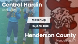 Matchup: Central Hardin High vs. Henderson County  2020