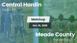 Matchup: Central Hardin High vs. Meade County  2020