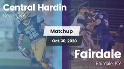 Matchup: Central Hardin High vs. Fairdale  2020