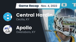Recap: Central Hardin  vs. Apollo  2022