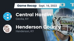 Recap: Central Hardin  vs. Henderson County  2022