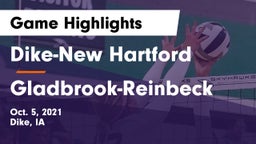 ****-New Hartford  vs Gladbrook-Reinbeck  Game Highlights - Oct. 5, 2021