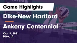 ****-New Hartford  vs Ankeny Centennial  Game Highlights - Oct. 9, 2021