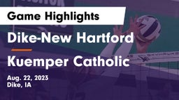 ****-New Hartford  vs Kuemper Catholic  Game Highlights - Aug. 22, 2023